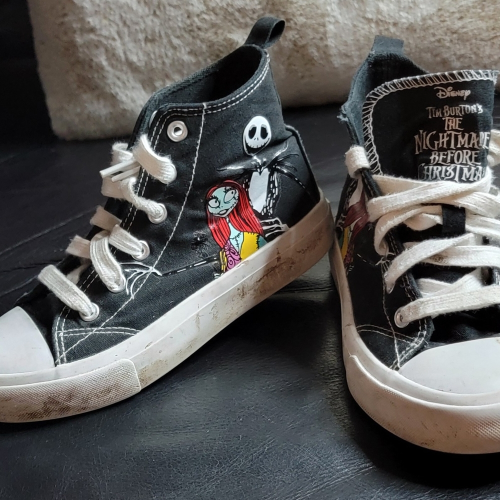 Disney Kids High-Top Sneakers - Black